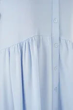 Robe midi sans manches pour femme 2563 - Bleu