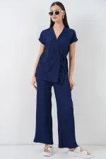 Kadın Örme İkili Takım 30064 - Lacivert
