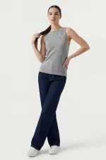 Kadın Askılı Örme Atlet 15935 - Gri