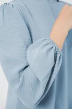 Ensemble tunique et pantalon Ayrobin 6712 - Bleu clair