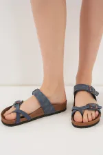 Unisex Ortopedik Terlik 010181 - Lacivert