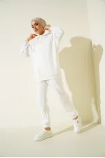 Survêtement oversize 55434 - Blanc