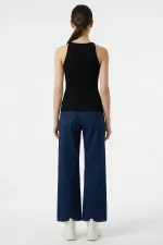 Kadın Askılı Örme Atlet 15935 - Siyah