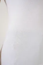 Kadın Kolsuz Body 4347 - Beyaz