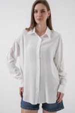 3785 Viscose Shirt - White