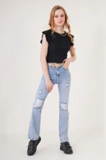 Chemisier tricoté 0430 - Noir