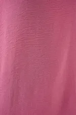 V Yaka Sıfır Kol Bluz 950 - A.Gül Kurusu