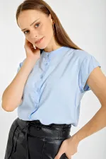 3711 Short-Sleeve Shirt - Blue