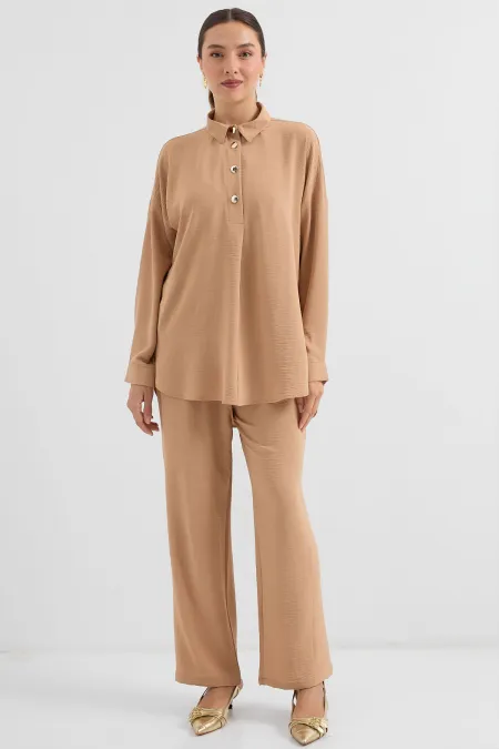 6631 Oversize Top-Bottom Set - Biscuit