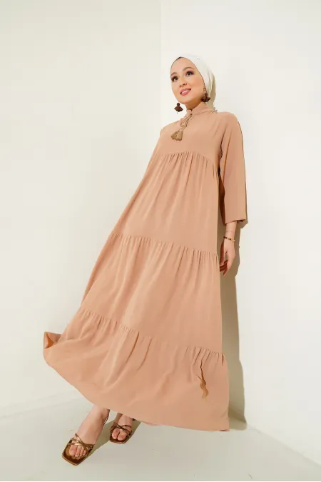 Robe hijab à lacets 1627 - Dizon