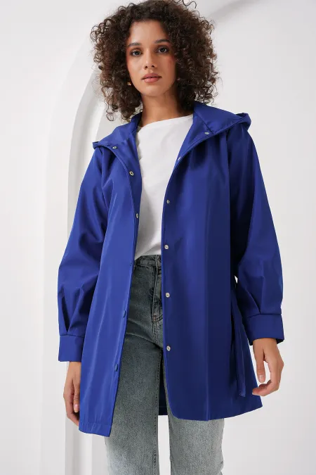 Trench-coat à capuche 5934 - Saks