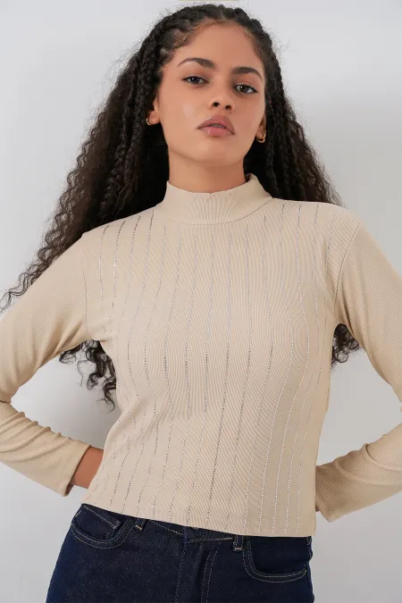 922 Taşlı Body - Bisküvi