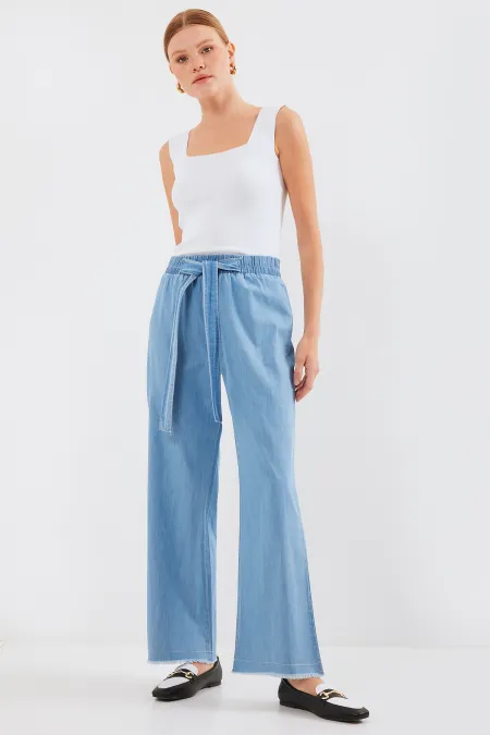 6469 Wide Leg Jeans - Blue