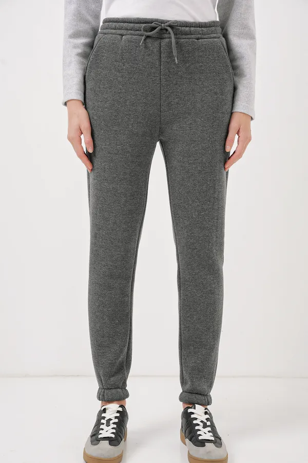 Pantalon de survêtement 55450 à trois fils - Anthracite