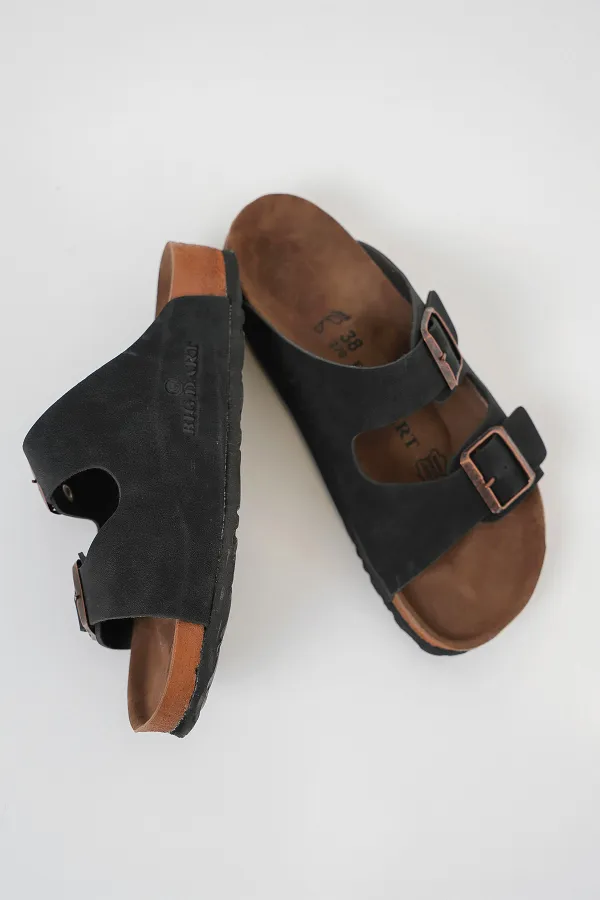 Unisex Orthopedic Slippers 010182 - Black