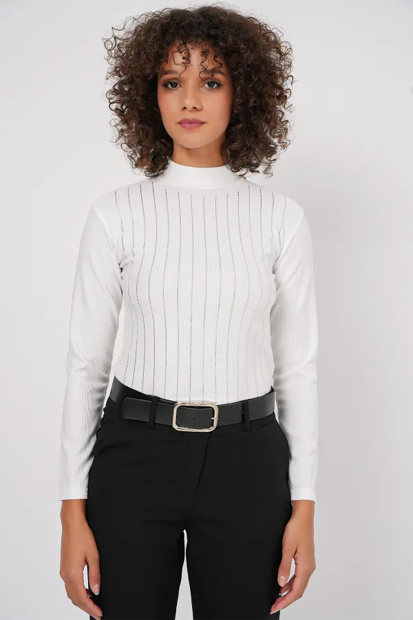 922 Stoned Bodysuit - White