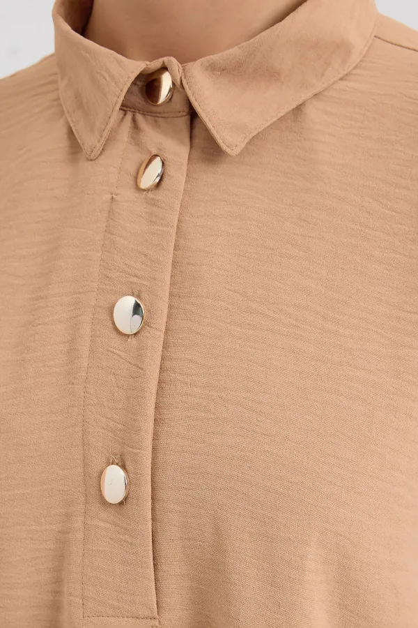 6631 Oversize Alt-Üst Takım - Bisküvi