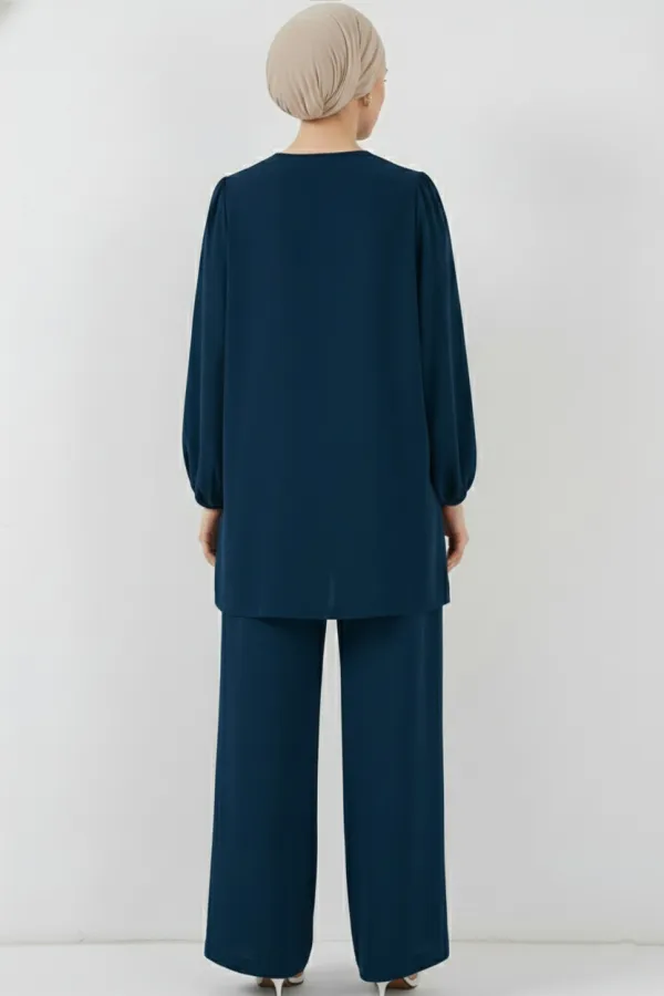 Ayrobin Tunic and Pants Set 6712 - Petrol