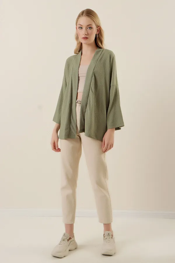 Kimono tricoté 5862 - Çağla