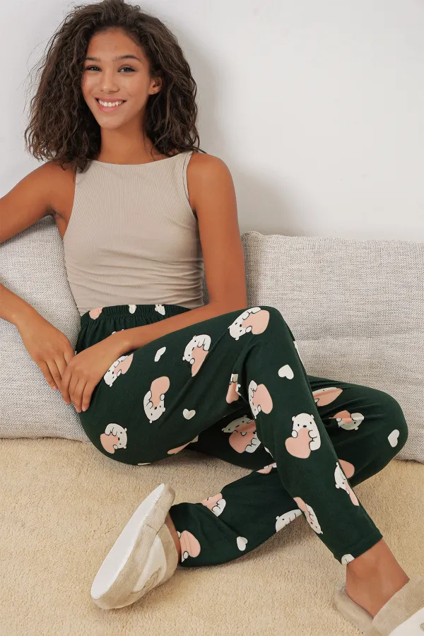 Bas de pyjama à motifs 4323 - Y.Emerald