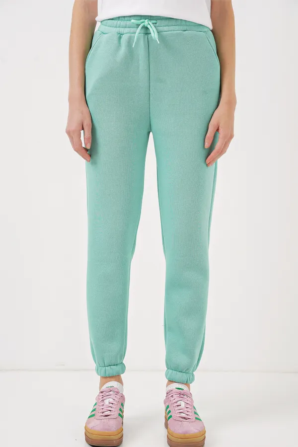 55450 Three-Thread Sweatpants - Mint