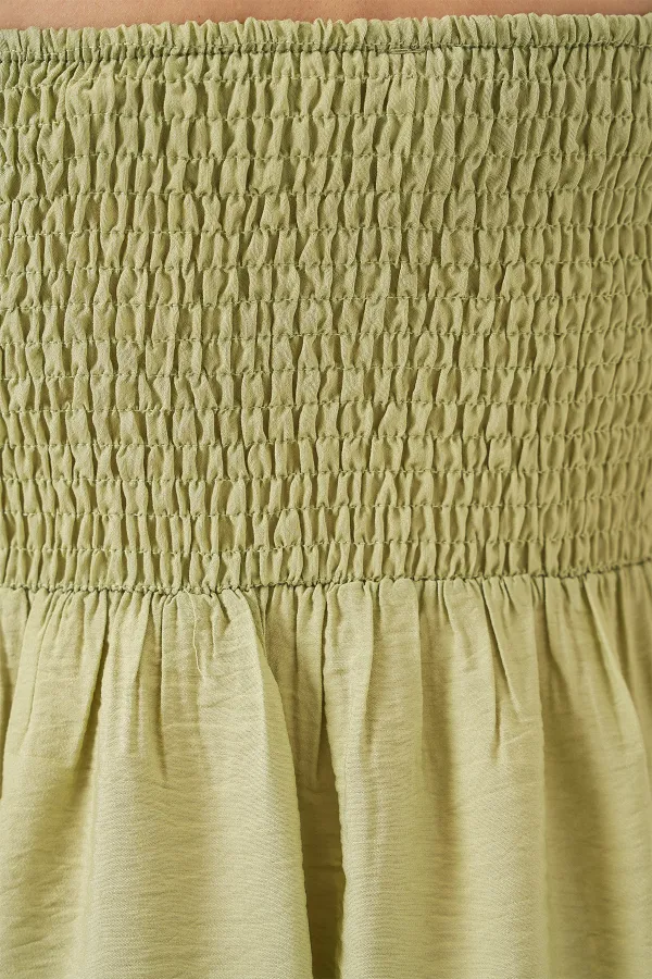 Women's Strappy Ayrobin Dress 2565 - E.Green