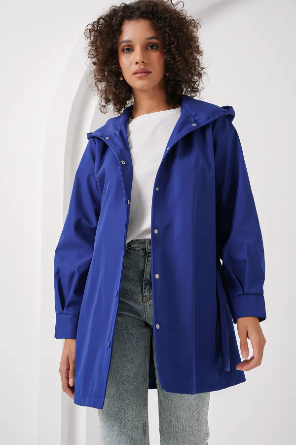 Trench-coat à capuche 5934 - Saks
