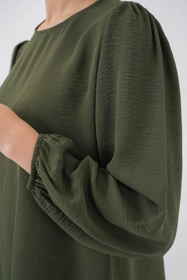 Ensemble tunique, pantalon et haut Ayrobin 6712 - Kaki