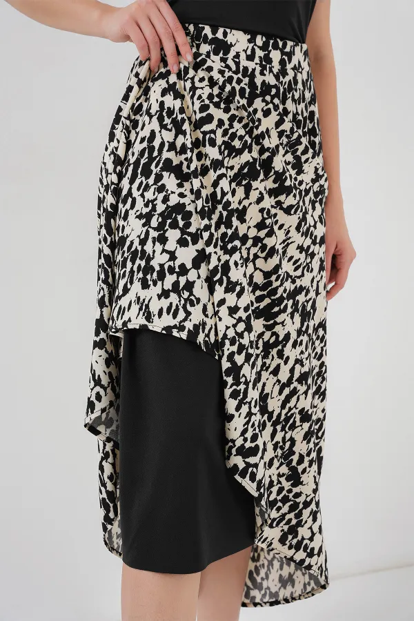 Jupon de doublure pour jupe longue 8039 - Noir