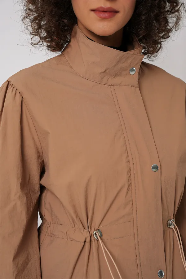 Trench-coat long doublé 5939 - Camel