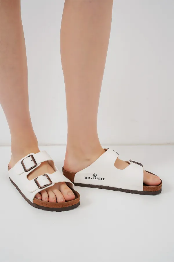 Unisex Ortopedik Terlik 010182 - Beyaz