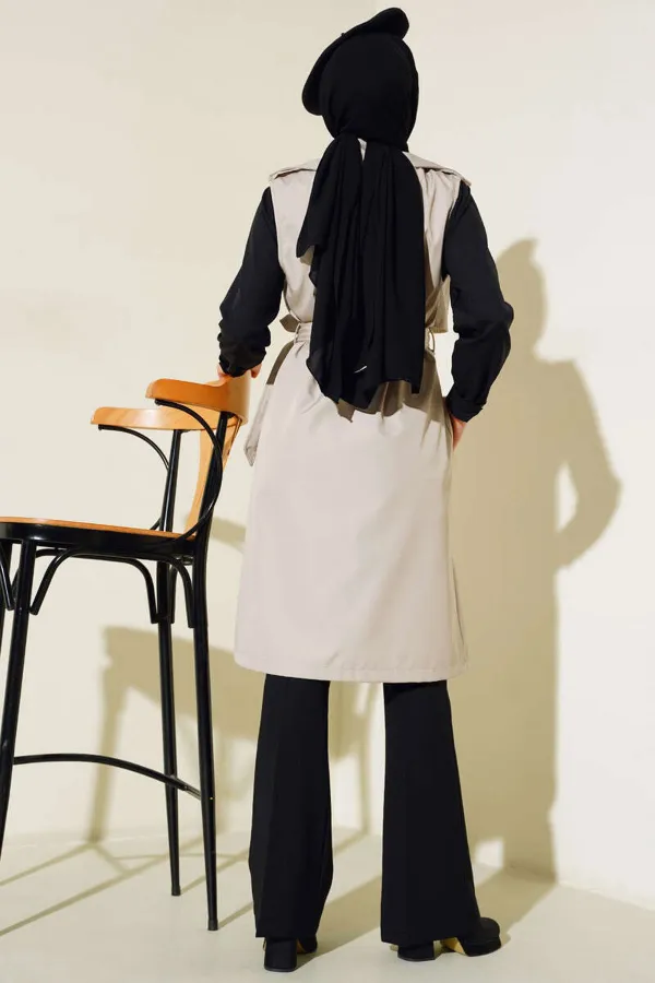 Trench-coat croisé 5911 - Beige