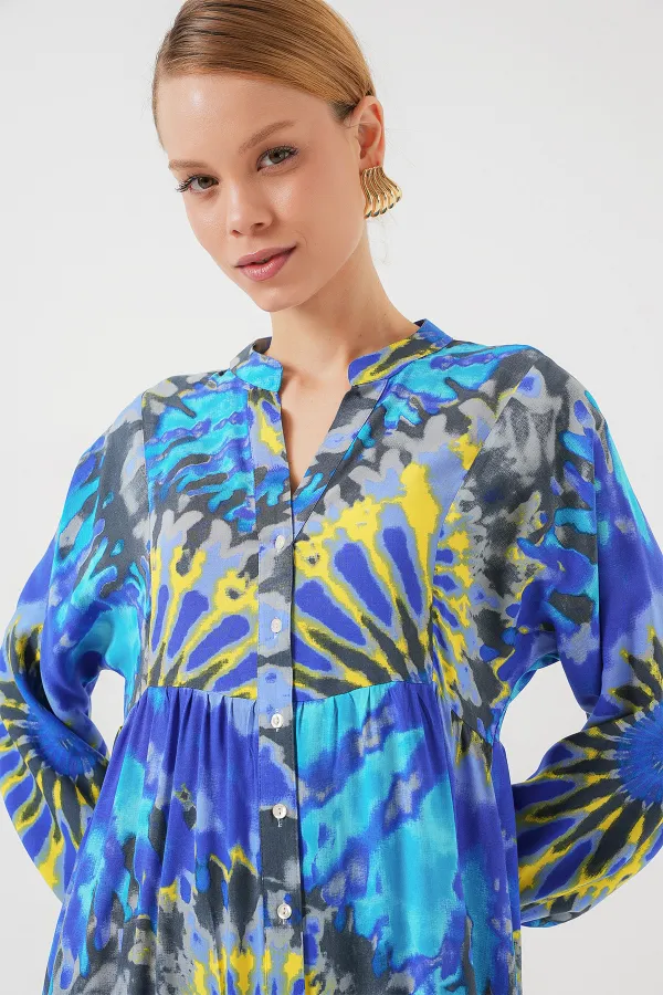 Robe hijab à motifs authentiques 2423 - N. Saks