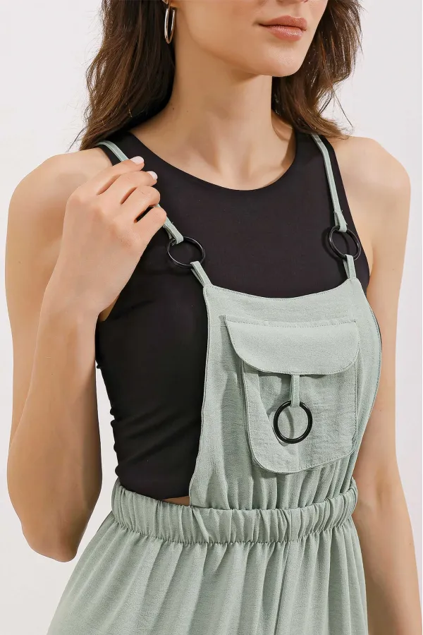 7023 Askılı Bahçıvan Tulum - Çağla