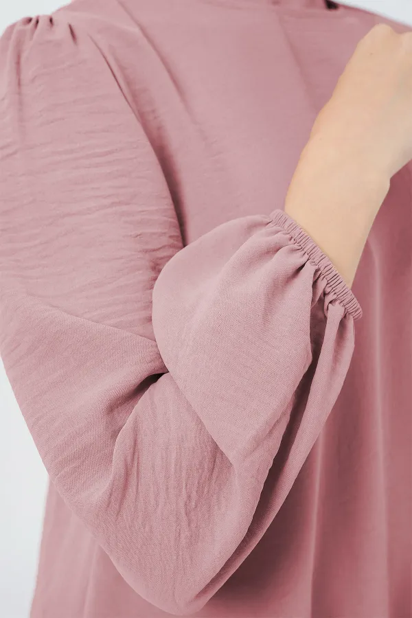 Ayrobin Tunic Trousers Top and Bottom Set 6712 - Powder