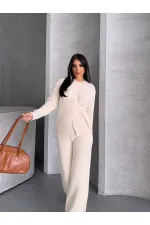 Ensemble tricoté à boutons 1565 - Os