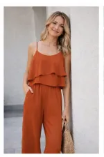 Combinaison à volants