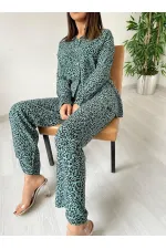 Ensemble en viscose - Vert