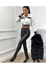 Kemer Detaylı Gömlek - Beyaz