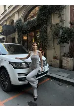 İspanyol Paça Takım - Gri