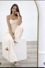 Ensemble sans bretelles - Blanc