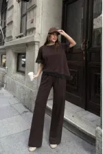 Dantel Detay Oysho Takım - Kahve