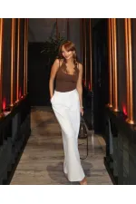 Dantelli Bodysuit - Kahve