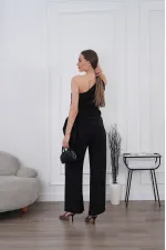 Modal Şallı Takım - Siyah