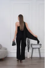 Modal Şallı Takım - Siyah