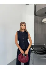 Costume en jean élégant