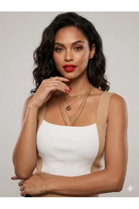 Thick-Strapped Crop Top