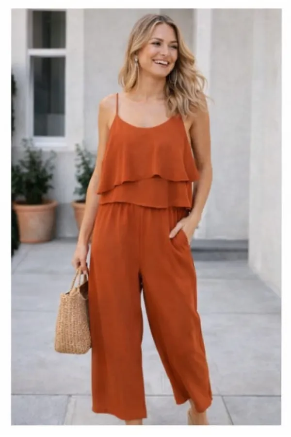 Combinaison à volants