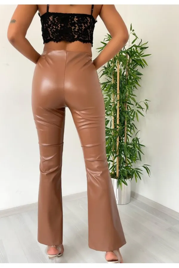 Pantalon botte - Café