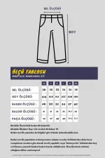 Siyah-Antrasit Kadın Mevsimlik Salaş Geniş Paça Yüksek Bel 2'li Eşofman Altı